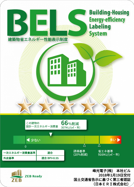 BELS 建築物省エネルギー性能表示制度